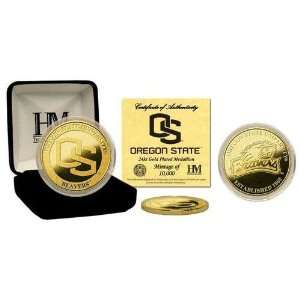  Oregon State University 24KT Gold Coin