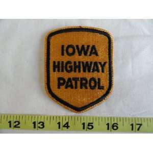  Iowa Highway Patrol Patch 
