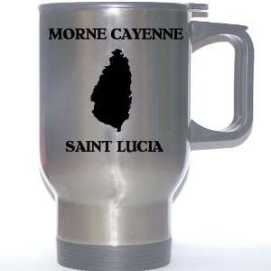 Saint Lucia   MORNE CAYENNE Stainless Steel Mug 