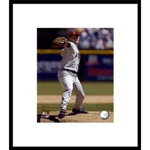  Jarrod Washburn   2005 Pitching Action, Pre made Frame by 