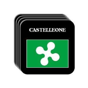 Italy Region, Lombardy   CASTELLEONE Set of 4 Mini Mousepad Coasters