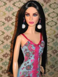  Muse Barbie doll partial repaint & reroot Barbie art dolls by Mindy 2