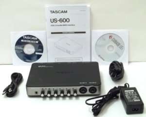 NEW TASCAM US 600 USB 2.0 AUDIO / MIDI INTERFACE [4827]  