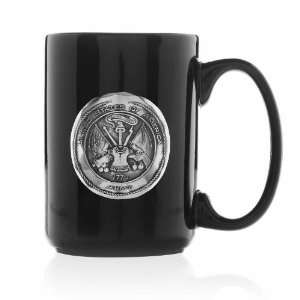    Handmade US Army Mug by Wendell August Forge