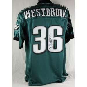  Brian Westbrook Signed Jersey   Authentic Sports 