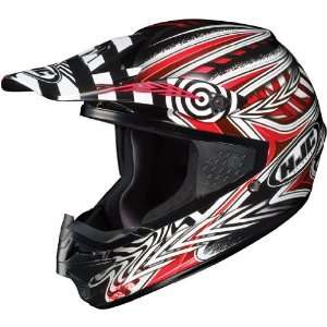  HJC CS MX Charge Motocross Helmet MC 1 Red Large L 0870 