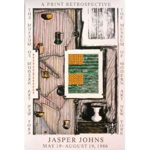  Jasper Johns   Ventriloquist MOMA