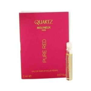  Quartz Pure Red by Molyneux for Women .07 oz Vial (sample 