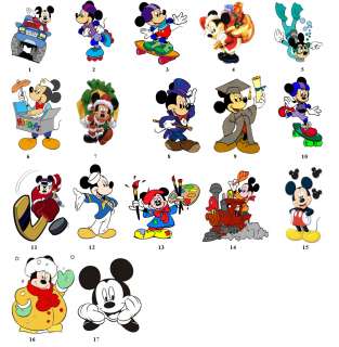 Mickey Mouse Birthday Return Address Labels Gift Favor  
