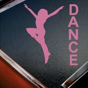  Dance Dancing Pink Decal Car Truck Bumper Window Pink 
