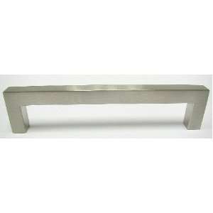   Top Knobs M1158 Nouveau III Square Bar Pull Nickel