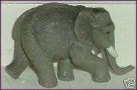 McD Rare METROZOO METRO ZOO Elephant PVC Figure Bully  