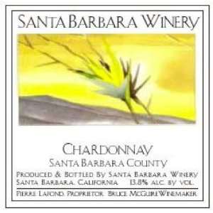 Santa Barbara Winery Chardonnay 2010 750ML