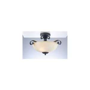  PLC Lighting   15276   Somerset Ceiling Light   Oil Rubbed 