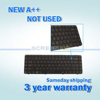 New Keyboard for HP Compaq Presario CQ62 G62 Black US  