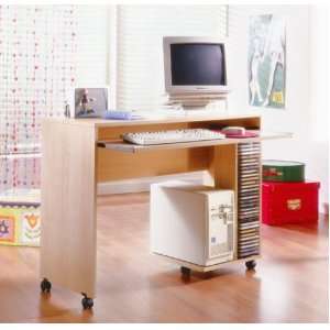  Azbi Mobile Computer Desk By Nexera Furniture Furniture 
