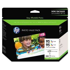  HP Products   HP   HP95 Custom Photo Value Pack, 3 Color 