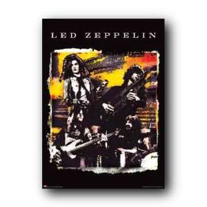 Led Zeppelin Group Rock Music Subway New Poster Stmr969  