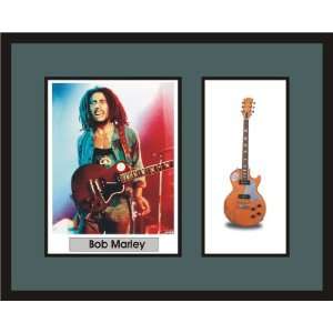 BOB MARLEY Guitar Shadowbox Frame 1 Musical Instruments