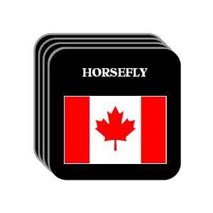  Canada   HORSEFLY Set of 4 Mini Mousepad Coasters 