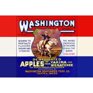 Exclusive By Buyenlarge Washington Brand Dehydrated Apples 28x42 