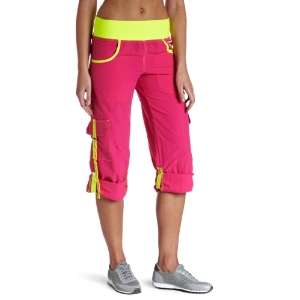  Zumba Fitness Womens Electro Cargo Pant, Lollipop, Small 