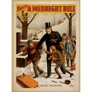  Poster Hoyts A midnight bell laughter every minute. 1898 