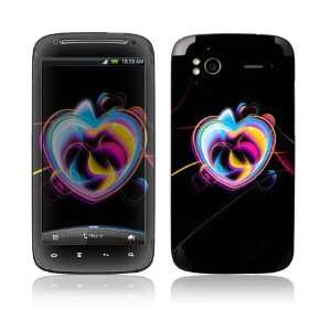  HTC Sensation 4G Decal Skin   Neon Hearts 