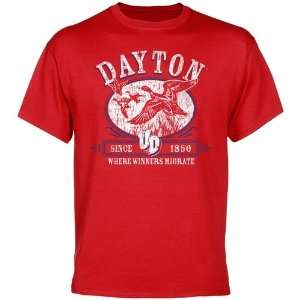    Dayton Flyers Winners Migrate T Shirt   Red