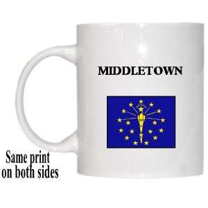    US State Flag   MIDDLETOWN, Indiana (IN) Mug 