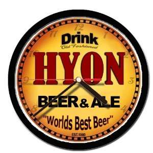  HYON beer and ale cerveza wall clock 