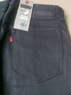 NWT 148$ LEVIS Selvedge Goods Matchstick Jeans. SIZE W32, L34 