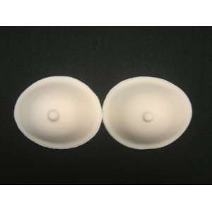  Foam Breast Pads (1 Pair)   Cup Size B 