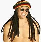 Rasta Tam Dreadlock Rasta Hat w/ Attached Hair Jamaica