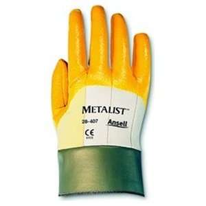    Cuff Nitrile Coated,Metalist Cut Resistant Gloves