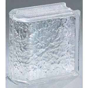   Glass Block 8 x 8 x 4 Icescapes End Block Toys & Games