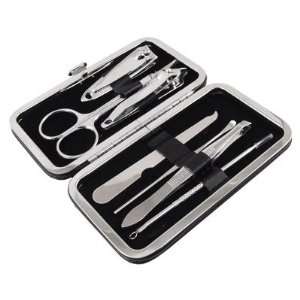  7 in 1 Metal Nail Clipper File Extractor Manicure Set w 