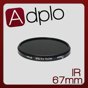 67mm 67mm Infrared Infra Red (IR) Filter 720nm for lens  