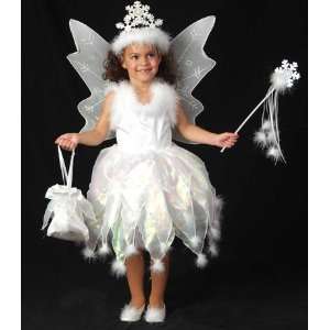  Snowflake Fairy Child Costume Size Large (10) Toys 