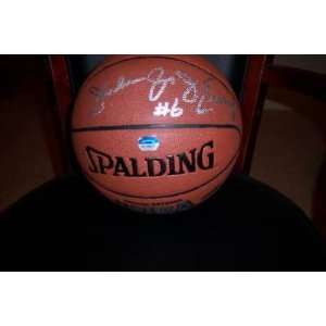 Julius Dr J Erving 76ers Mount/memor Signed Basketball   Autographed 