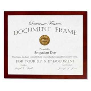 Lawrence Frames 755681 Walnut Wood 8.5X11 Picture Frame 751148055758 