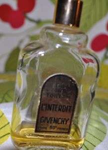 Vintage Eau De Toilette LInterdit Givenchy Perfume 3  