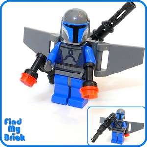 SW159 Lego Custom Aerial Mandalorian Trooper Minifigure  