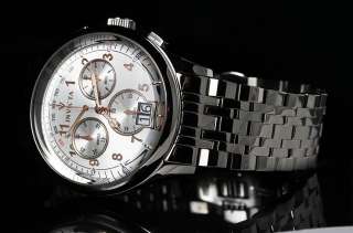 Invicta Mens Vintage Classic Swiss Chronograph Tachymeter Stainless 