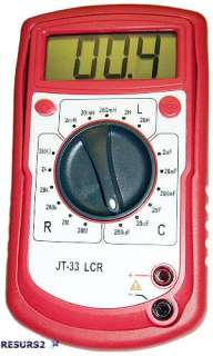 Digital LCR Capacitance Resistance Meter Tester NEW  