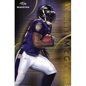  Ravens   W McGahee by Unknown 22x34