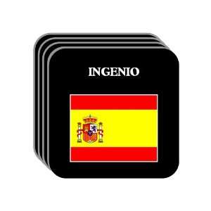  Spain [Espana]   INGENIO Set of 4 Mini Mousepad Coasters 