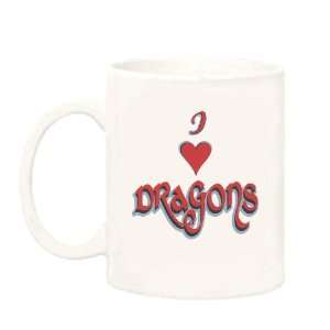  I Love Dragons Mug 