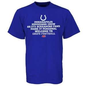   Indianapolis Colts Royal Blue Inside Line T shirt