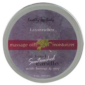  Earthly Body 3 in 1 Suntouched Body Massage Candle 